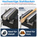 Profi Schraubstock 125mm Spannweite aus hochfestem Gusseisen mit Kugelgraphit