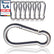 PinPro Feuerwehr-Karabiner nach DIN 5299C