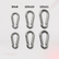 A4 Karabiner Werkstatt-Set